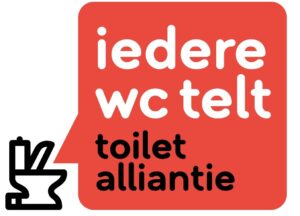 Logo De Toiletalliantie, iedere wc telt
