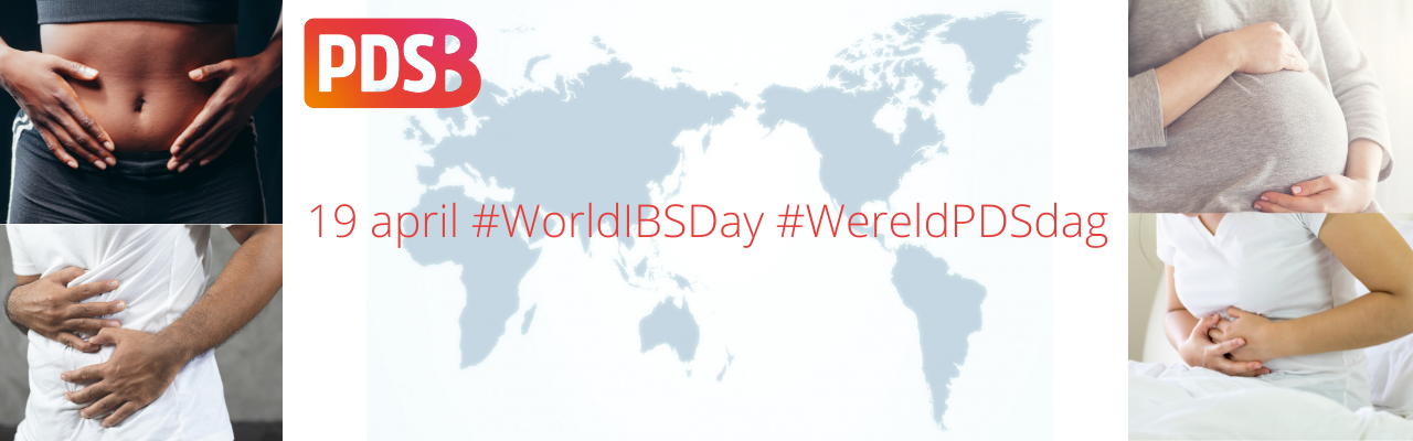 WereldPDSdag World IBS Day op 19 april