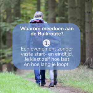 waarom meedoen aan de buikroute